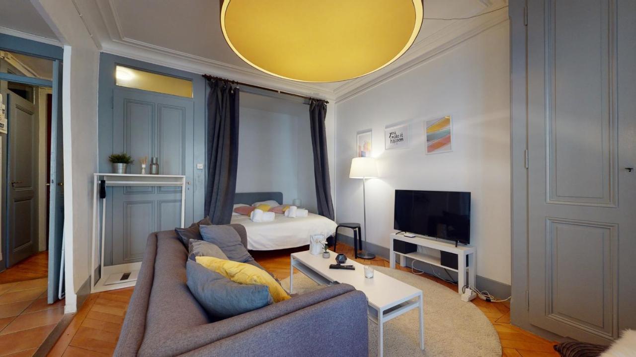 Charming Studio In Les Pâquis Close To The Famous Jet D'eau