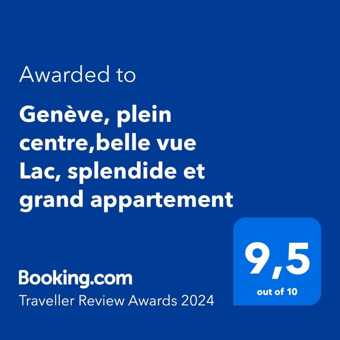 Appartement Genève, Plein Centre,belle Vue Lac, Splendide Et Grand *