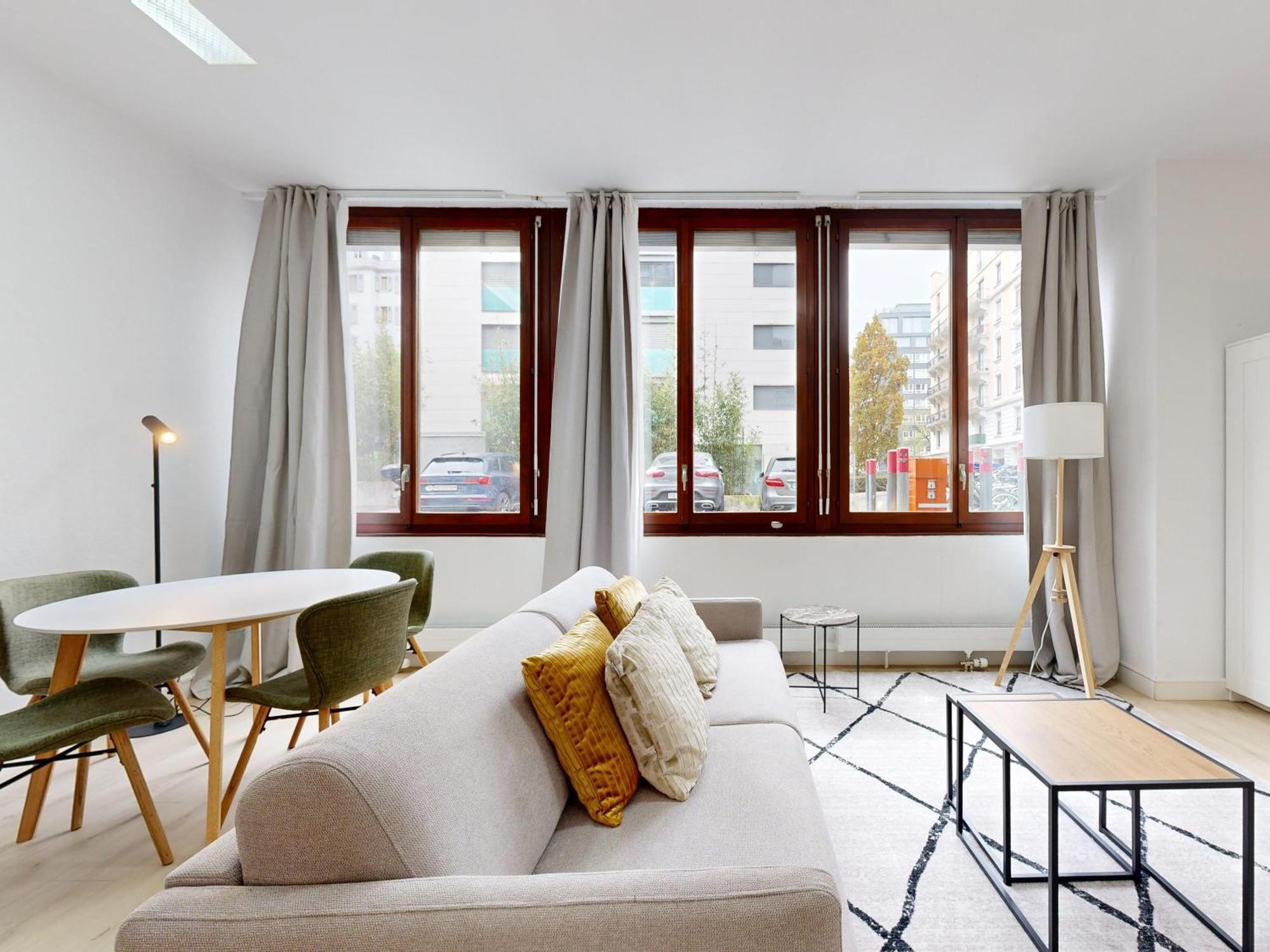 Bright Studio In Champel * Genève