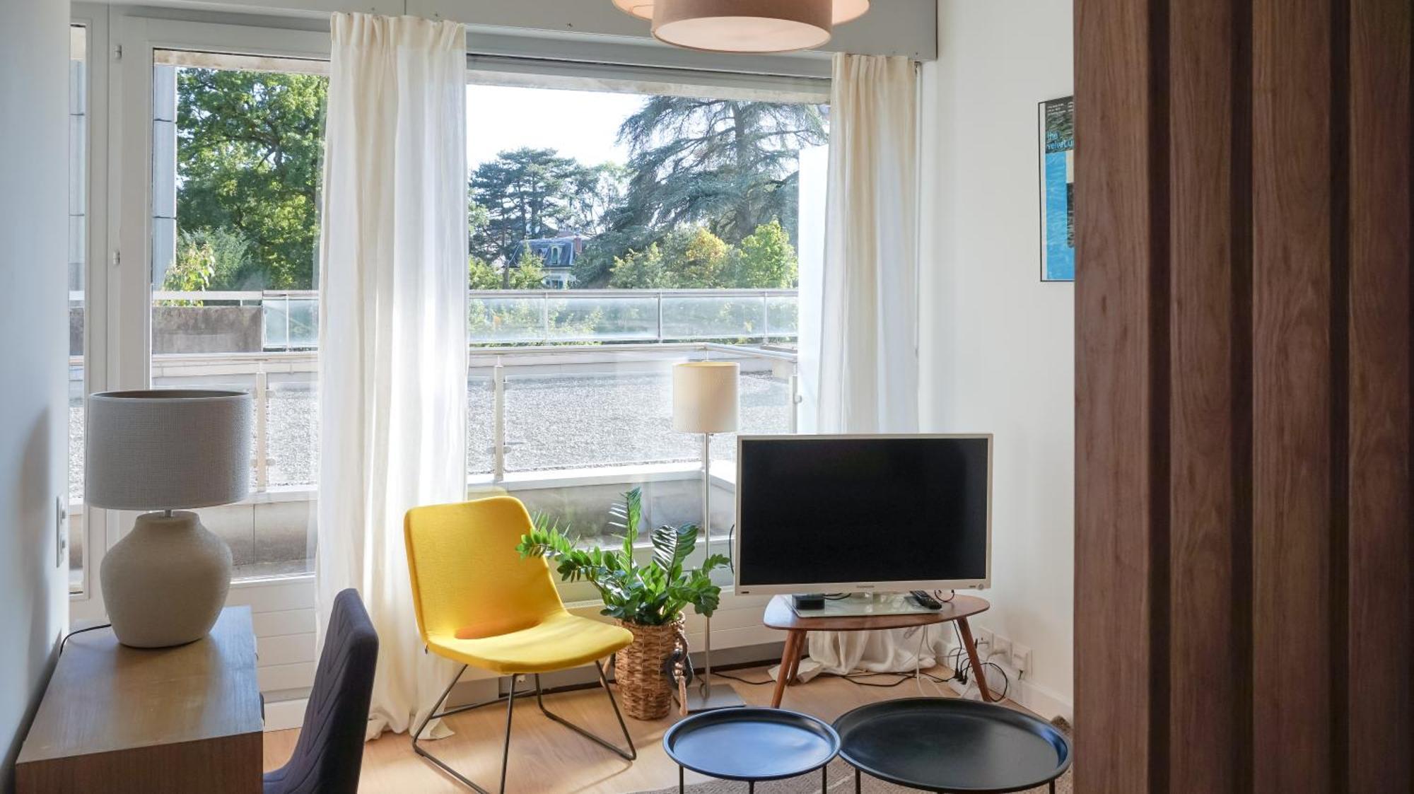 Superbe à Champel, Terrasse *
