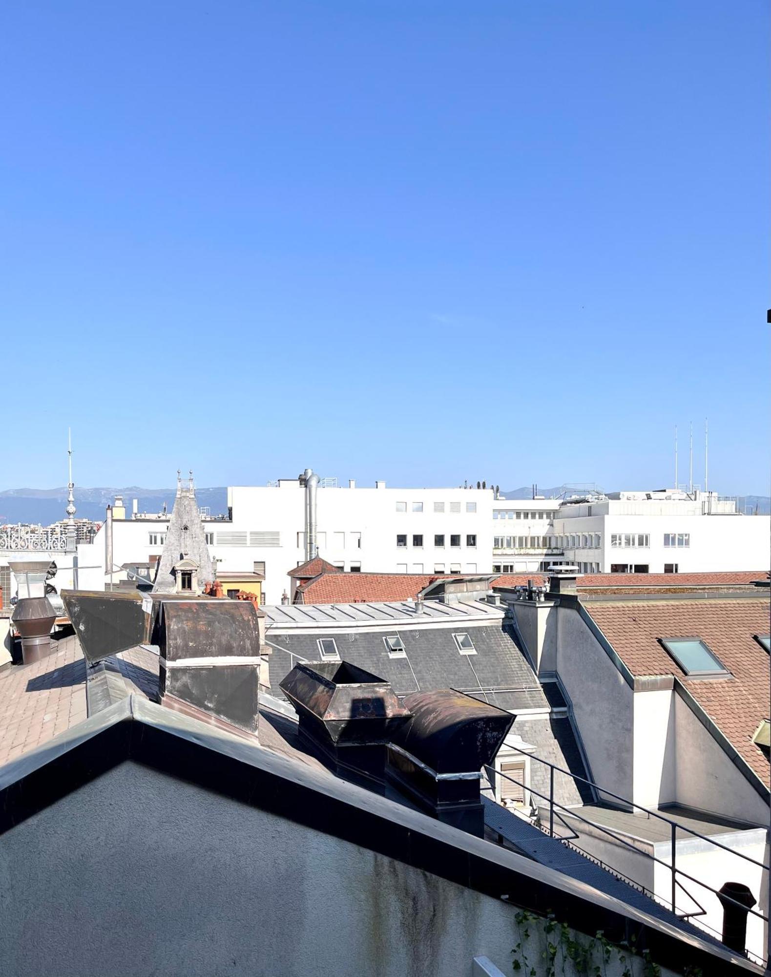 City Center Cosy Studio With Terrace * Genève