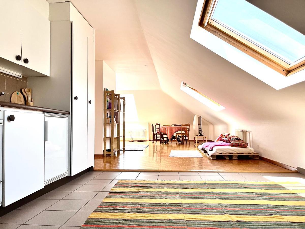 Family Loft For 7, In Geneva, 5min From